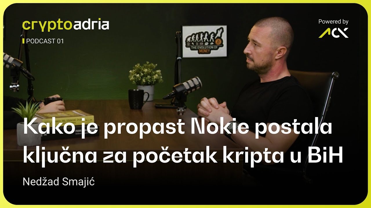 Kako je propast Nokie postala ključna za početak kripta u BiH | Cryptoadria podcast