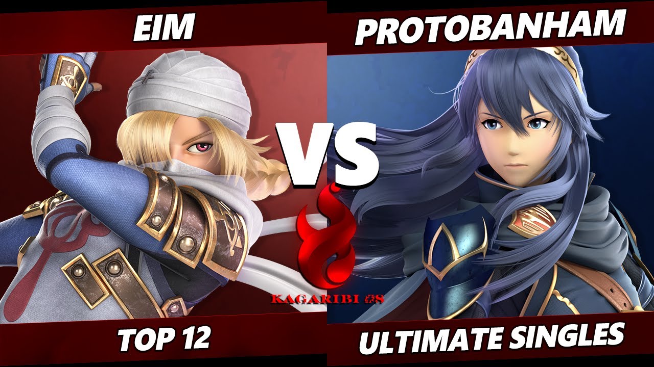 Kagaribi 8 Top 12 - Eim (Sheik) Vs. ProtoBanham (Lucina) SSBU Ultimate Tournament