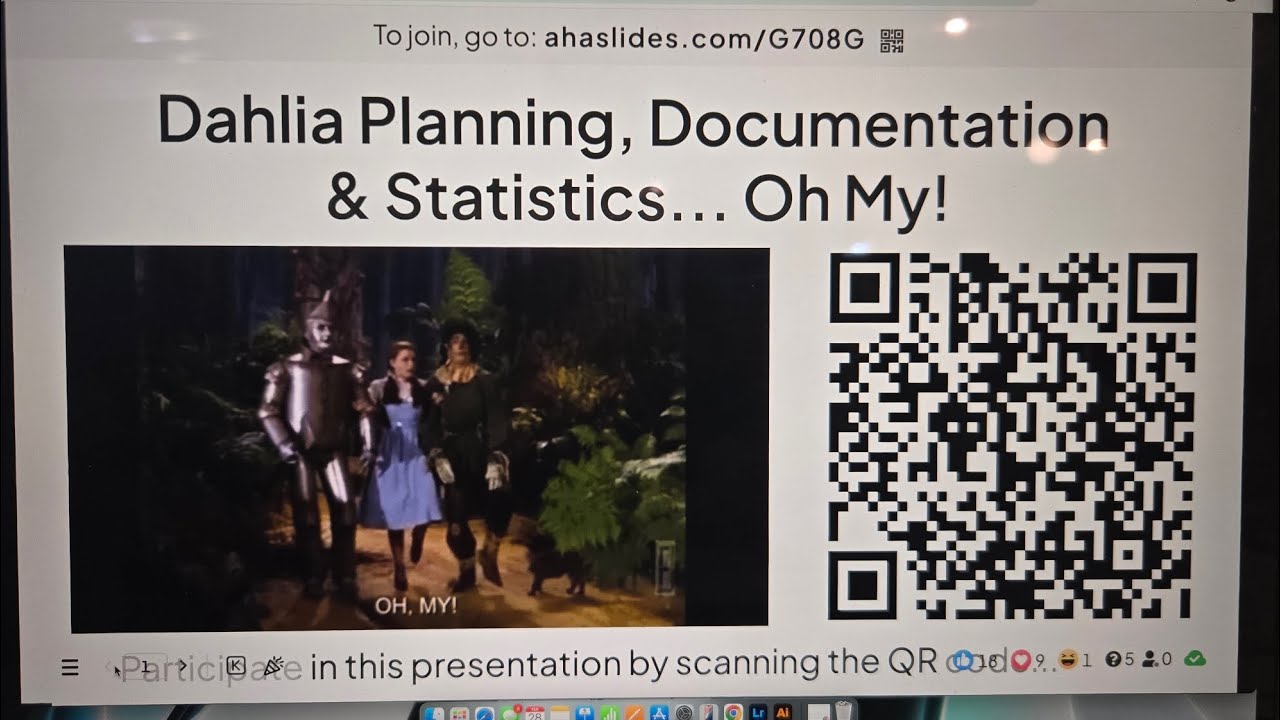 Dahlia Planting, Documentation, & Statistics...Oh My!