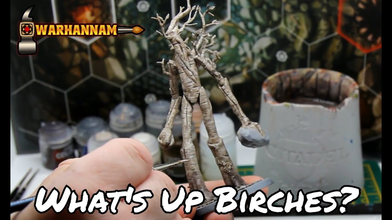 Totally Birchin' - How I paint birch bark