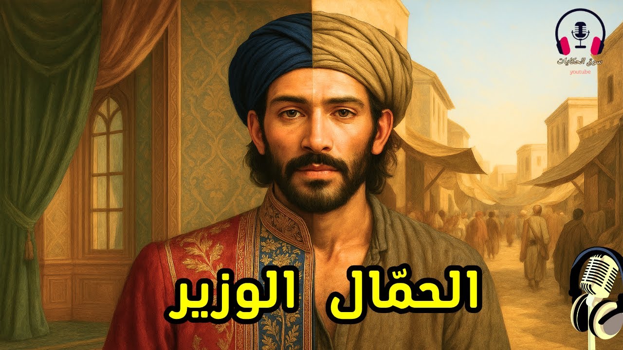 قصة الحمّال الوزير، من القصص المشوقة قبل النوم، ضع السماعات واستمع، سوق الحكايات والقصص