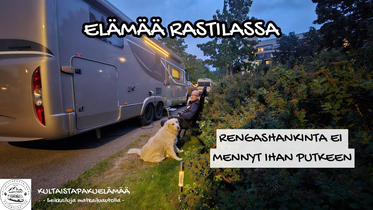 Elämää Rastilassa - Rengashankinta ei mennyt ihan putkeen
