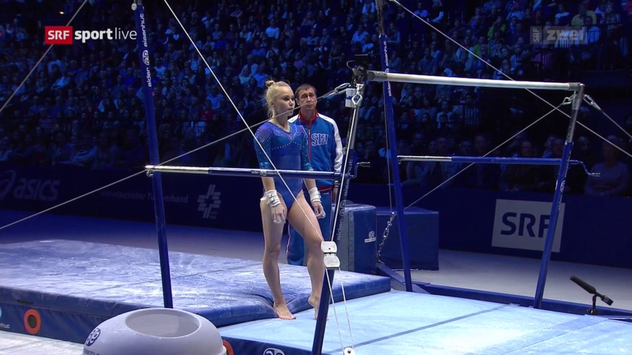 Angelina Melnikova Swiss Cup 2016 Uneven Bars