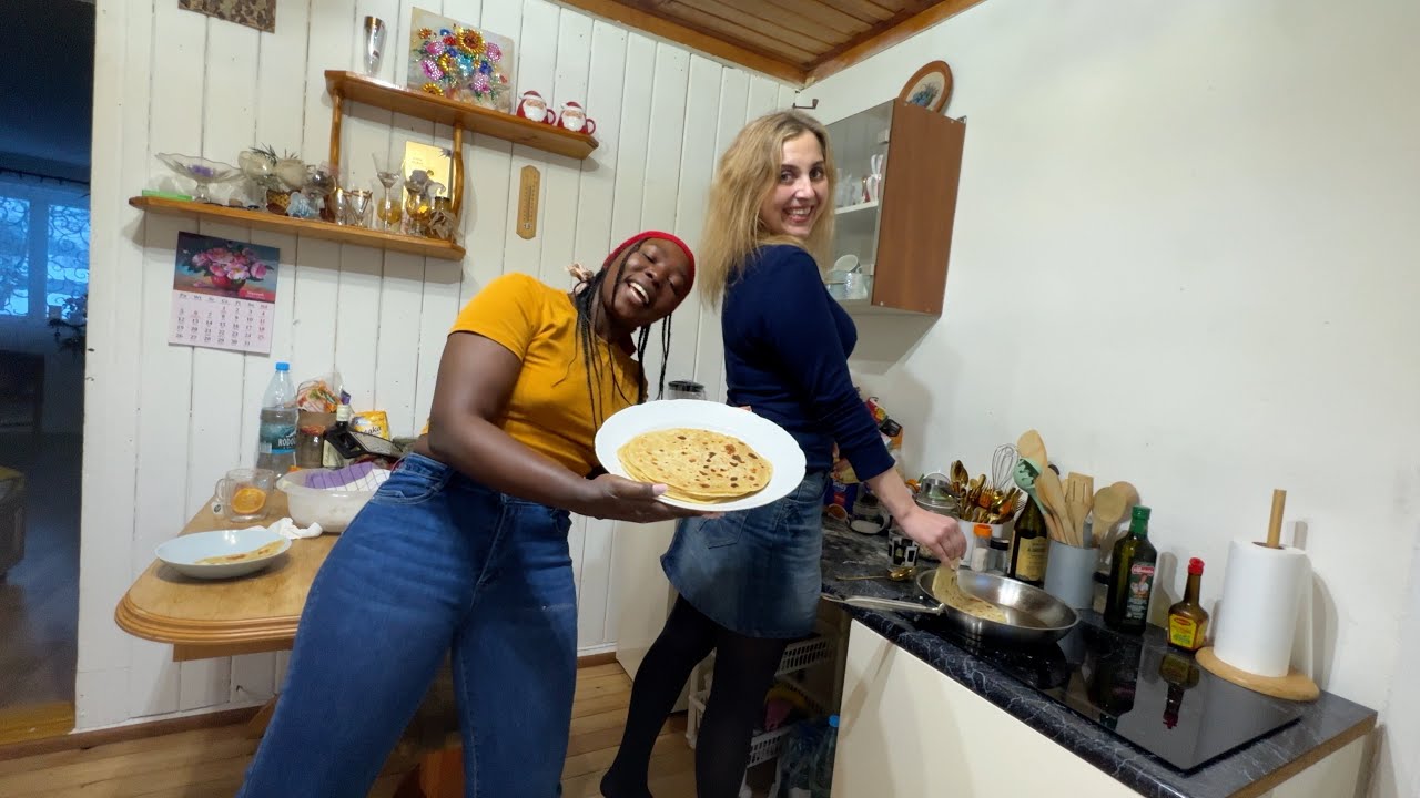 My Sister-In Law Wants A Kenyan Man !! First Time  Cooking Ugali & Chapati