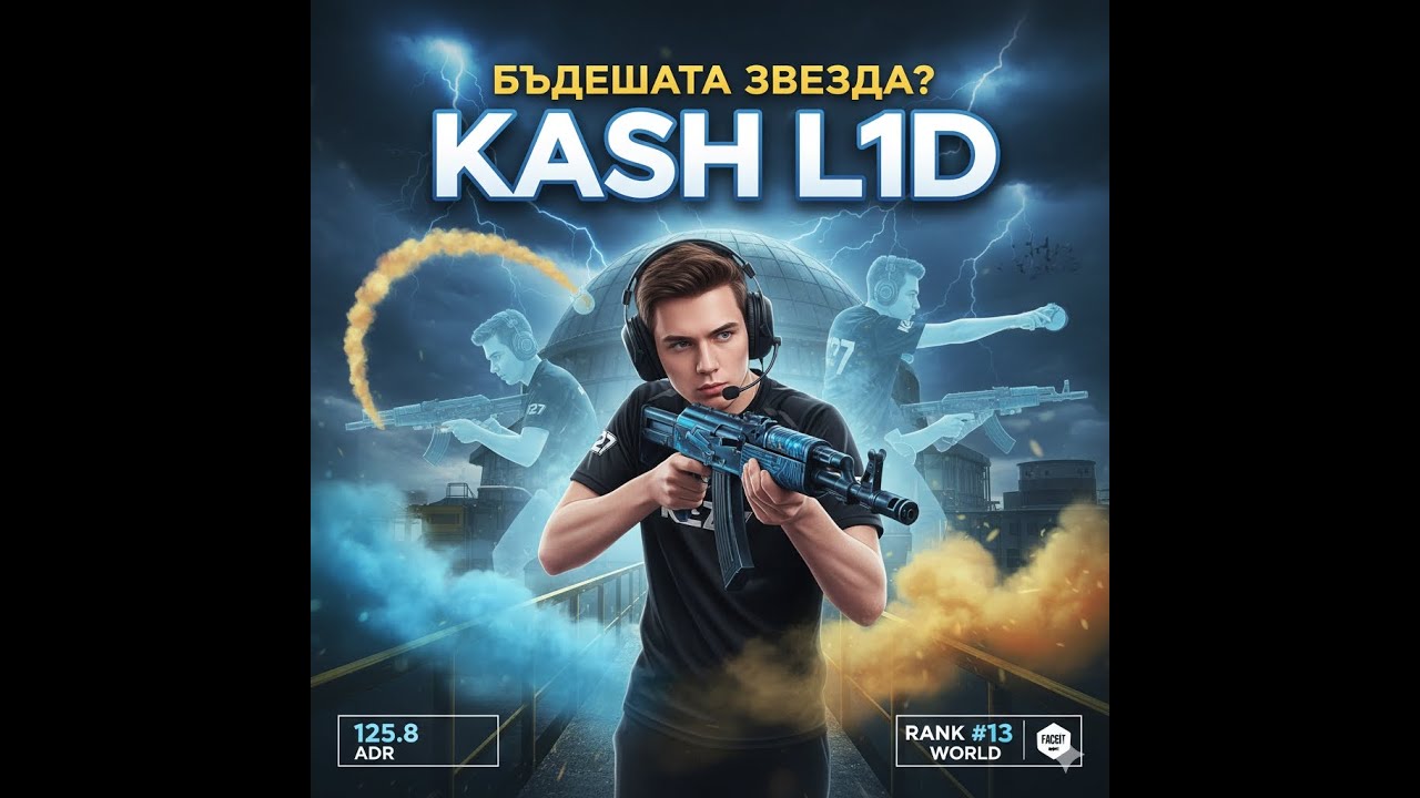 Kashl1d: Играчът, който кара професионалистите да изглеждат като ботове (125 ADR)
