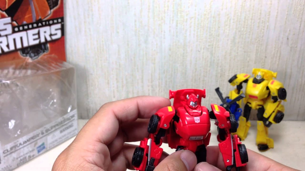 IDW Cliffjumper & Suppressor Transformers Generations Legends 2 pack Review