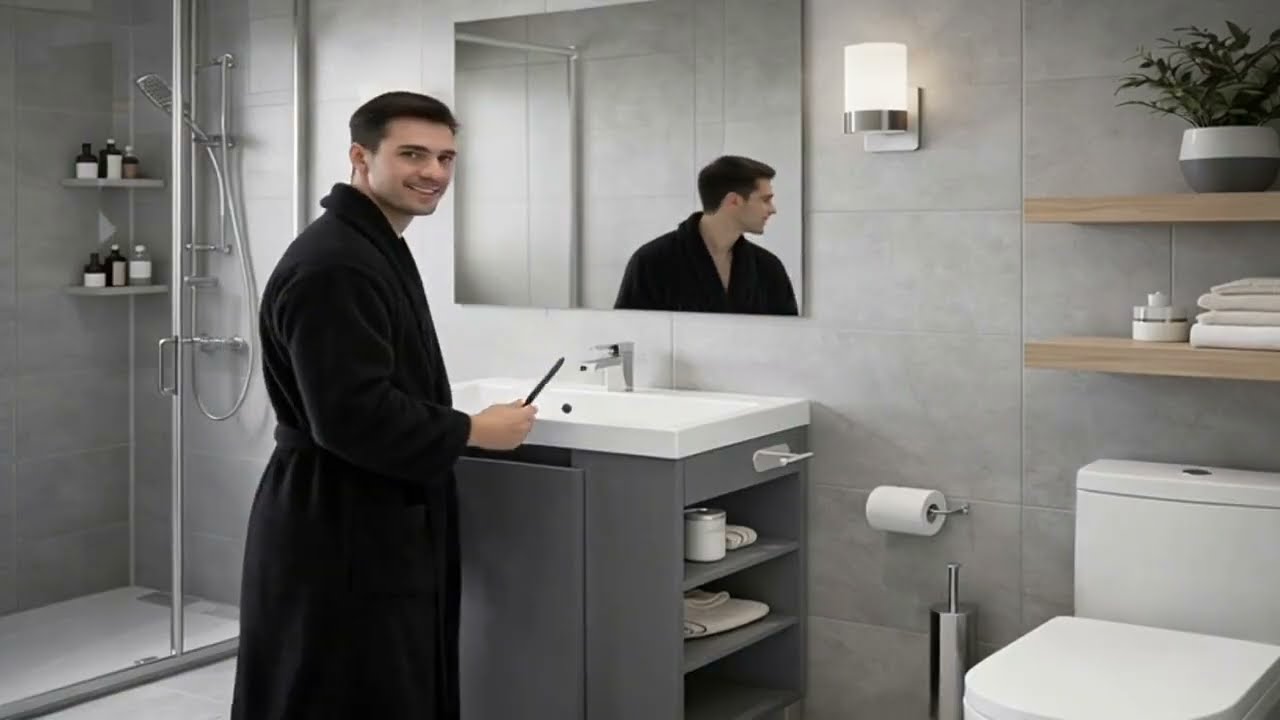 🛁 SEVA grafit – elegancja i funkcjonalność w łazience