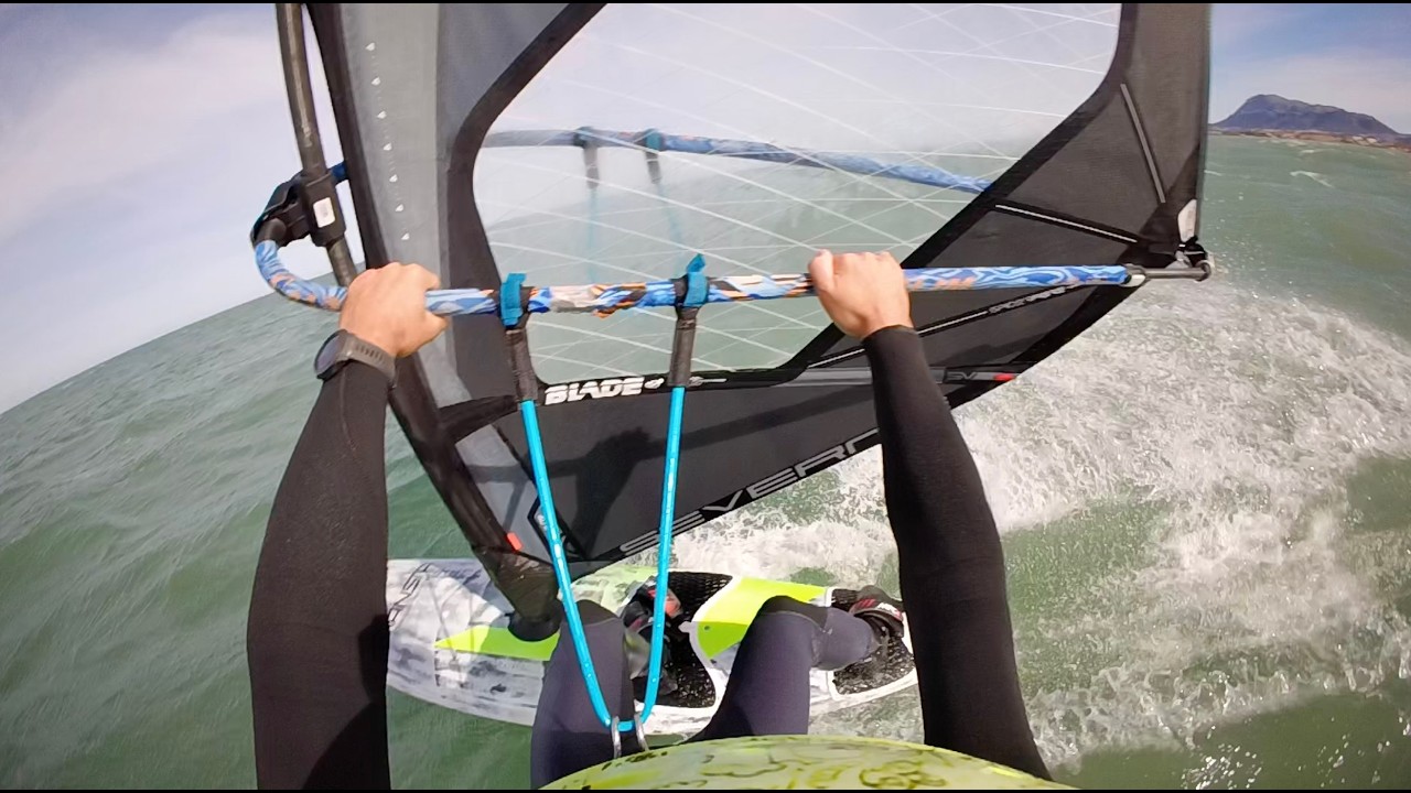Día de windsurf en Paquebote (resumen)