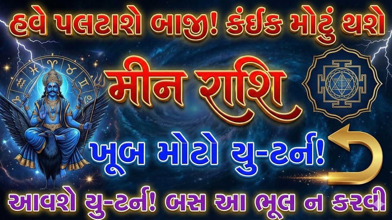 મીન રાશિ ભવિષ્યવાણી | મોટો ફેરફાર આવી રહ્યો છે! Meen Rashi Rashifal 2026