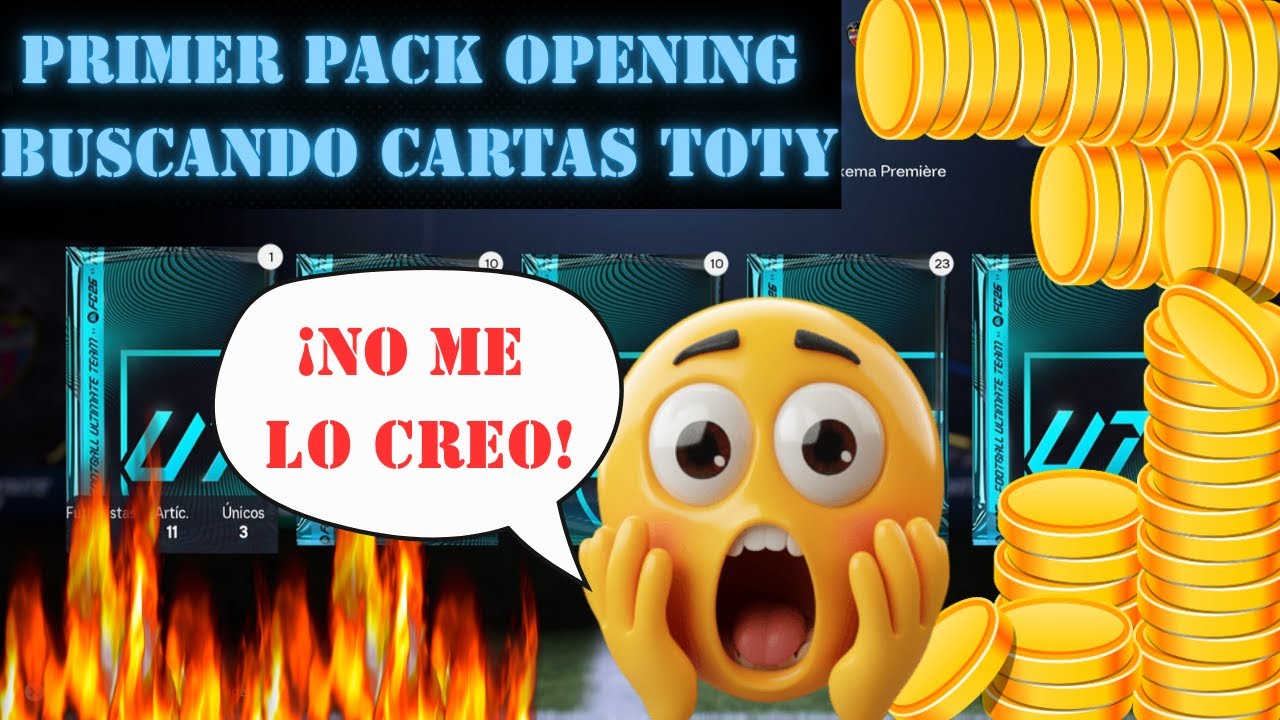 PRIMER PACK OPENING DE LOS TOTY 🔵🤑