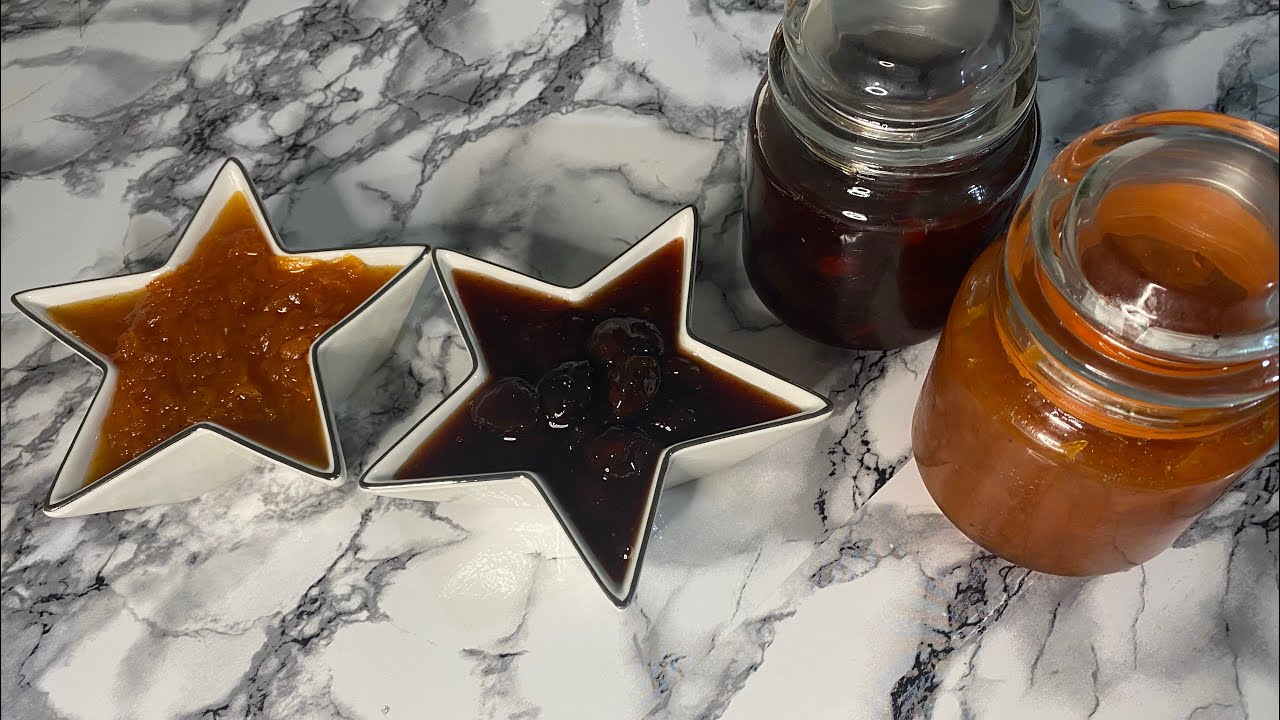Afghan Carrot Jam - Plum Jam مربای زردک - مربای آلو بخارا
