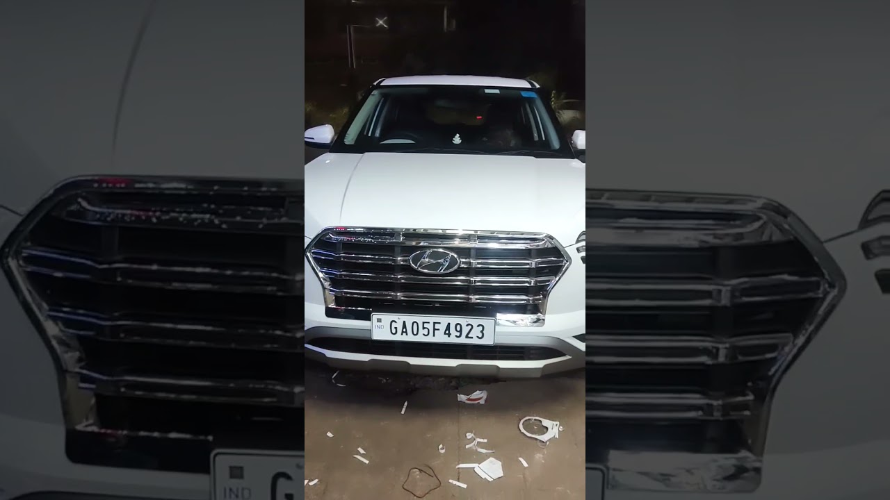 Hyundai Creta 2020 # Front Grill Chrome # Fitted with New Design 👑
