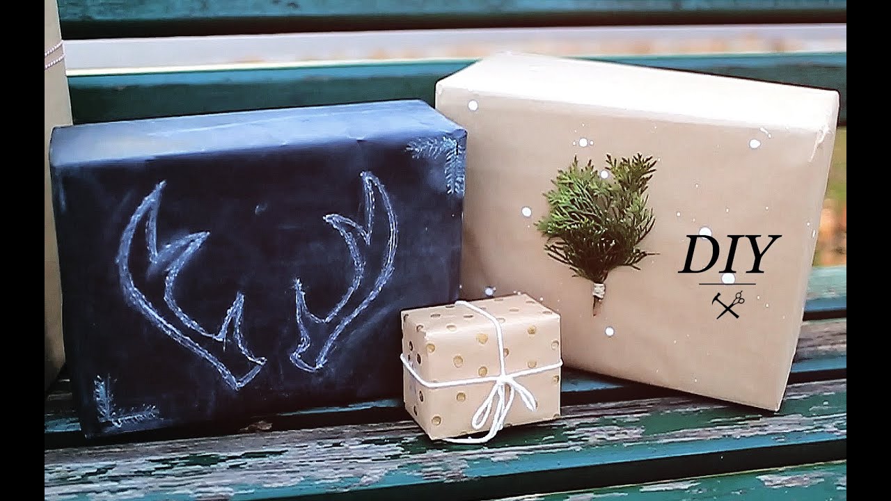 DIY CHRISTMAS WRAPPING IDEAS
