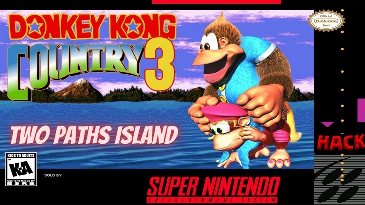 Donkey Kong Country 3: Two Path Island 105% (Snes - Hack) A Pedido de (Júnior 7) Part10