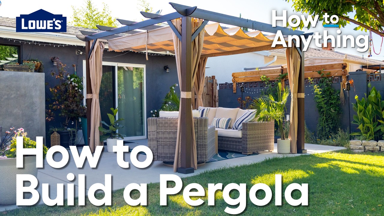 How to Build a Pergola | How To Anything