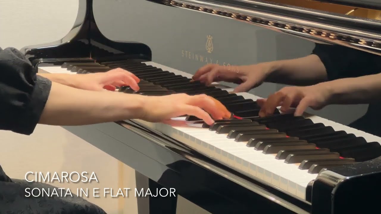 Cimarosa - Sonata in E flat major　／　チマローザ：ソナタ　変ホ長調