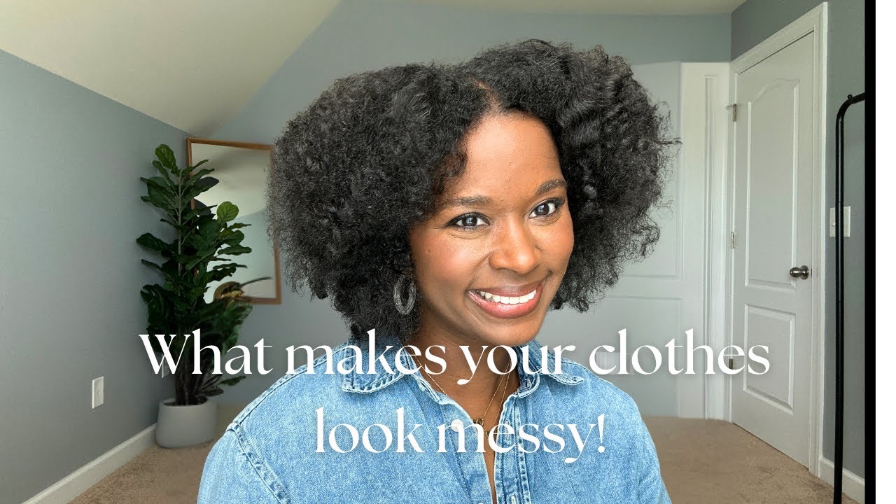 What makes clothes look cheap and messy (and how to avoid it)!