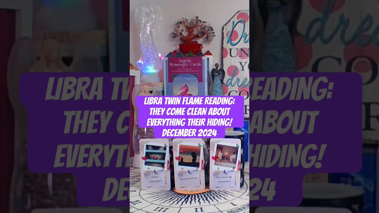 LIBRA TWIN FLAME READING: THEY COME CLEAN ABOUT EVERYTHING THEIR HIDING! #libra #twinflame #love #fy