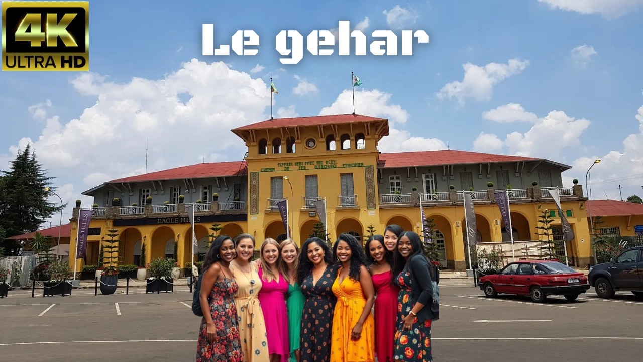 Exploring Addis Ababa: vibrant La Gare | ለገሃር | 4k