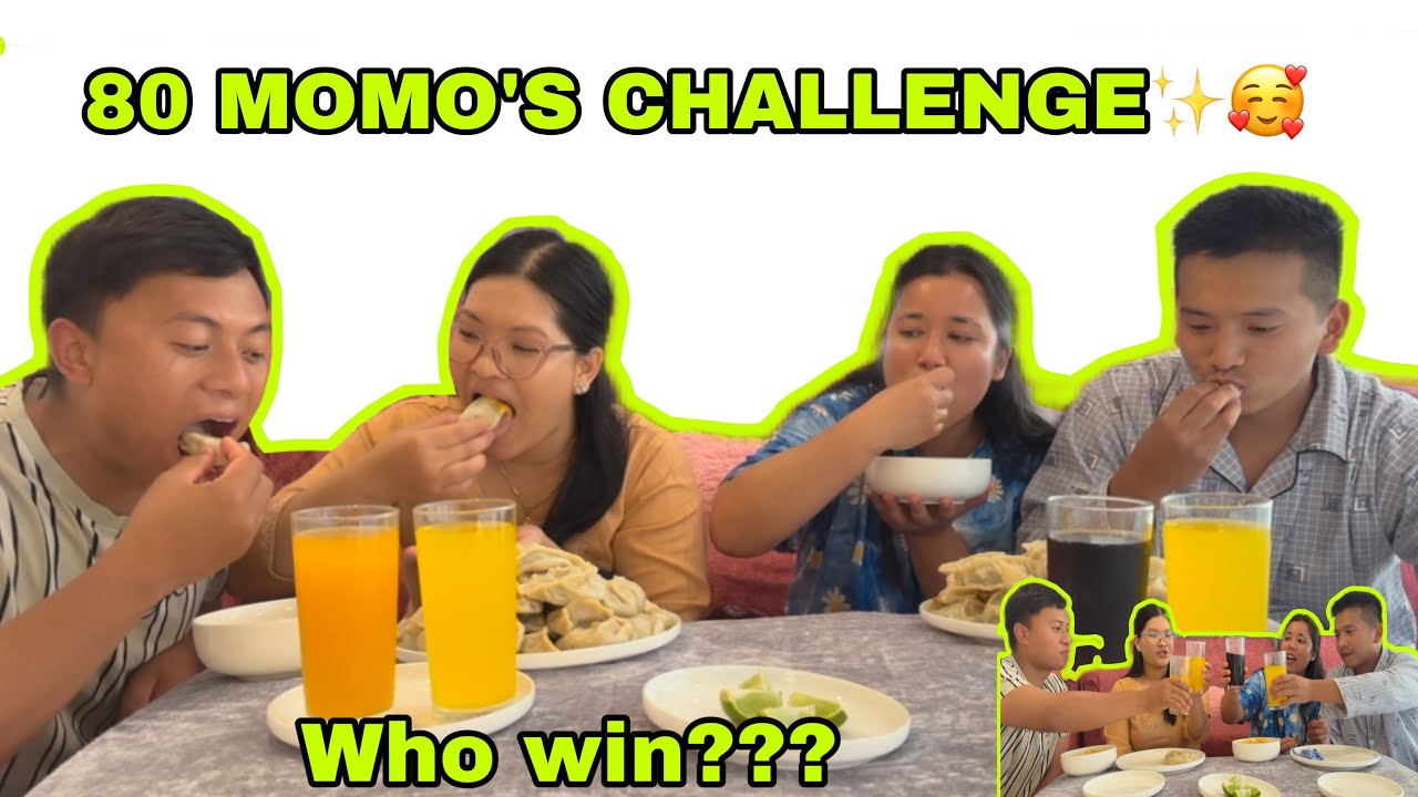 COUPLE MOMO CHALLENGE✨|| WHO WIN GUYS??? 🥰|| BANDANA GHARTI MAGAR
