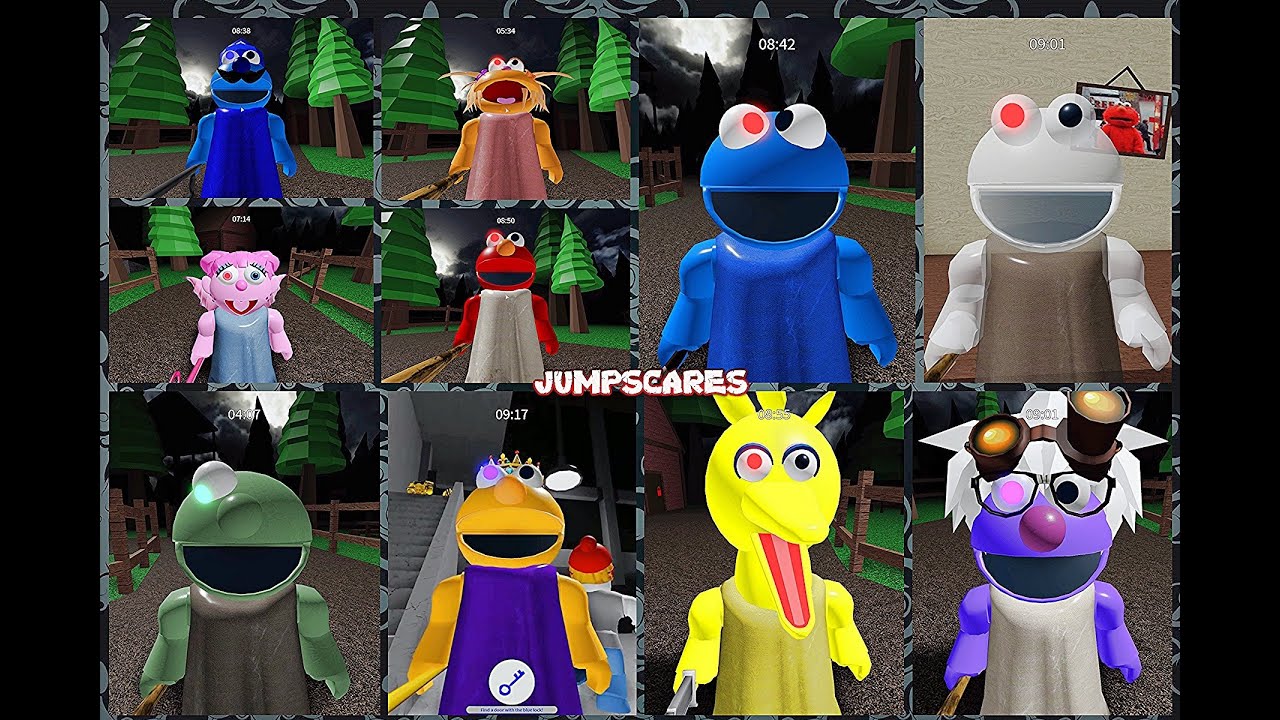 ALL PUPPET JUMPSCARE ROBLOX