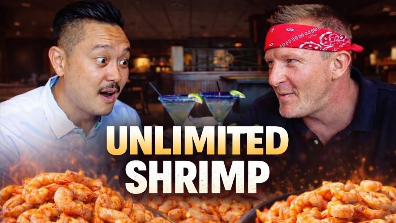 We Ordered So Much Shrimp They Looked Worried