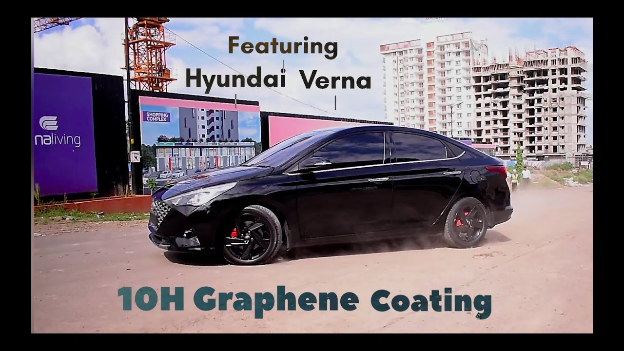 Hyundai Verna back to original black | 10H Graphene coating | full detailing | top model