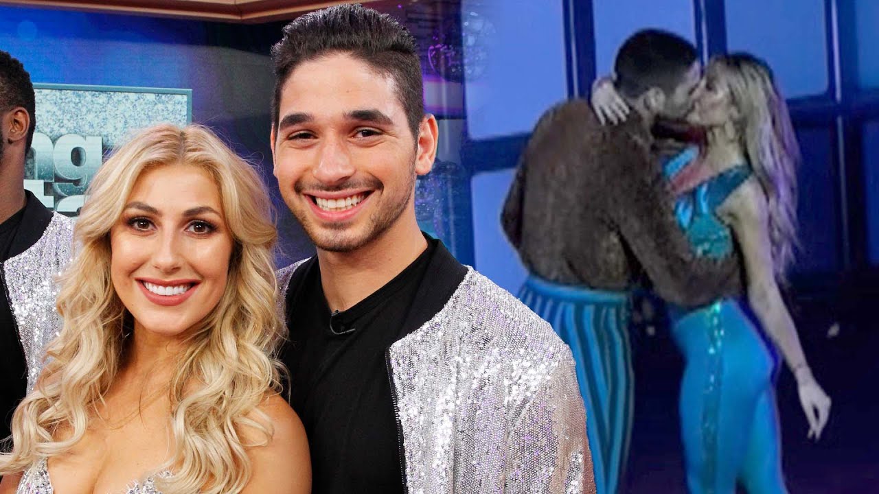 DWTS' Emma Slater and Alan Bersten Seemingly Confirm Romance With a KISS!