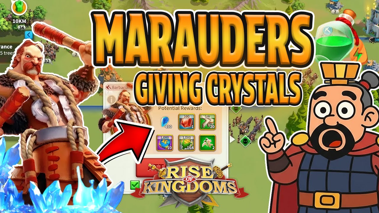Marauders Giving Crystals — Dev Feedback December | Rise of Kingdoms (RoK)