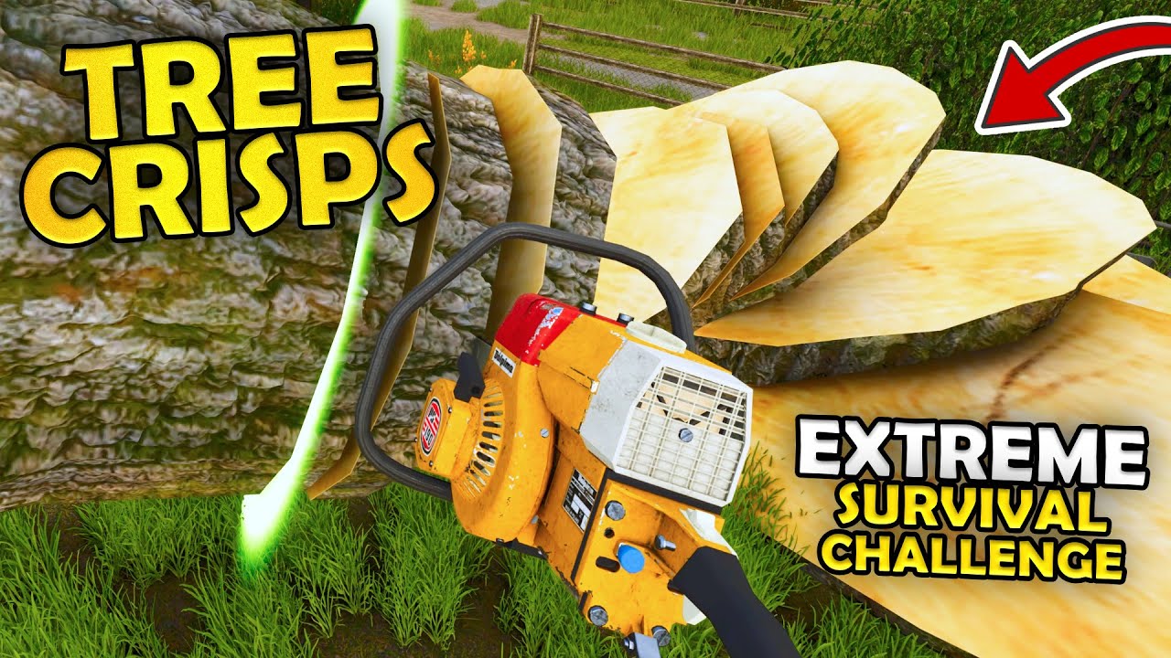 TREE CRISPS? WHAT ARE THEY???? - EXTREME Survival Challenge | Episode 23