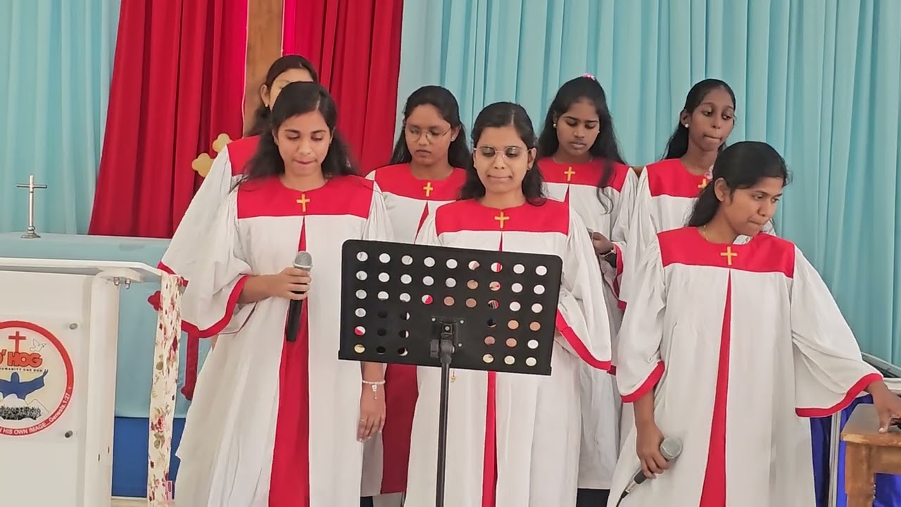 Divya jyothi OHOG church Choir with francis Michal on key board... Mahima neeke prabu 