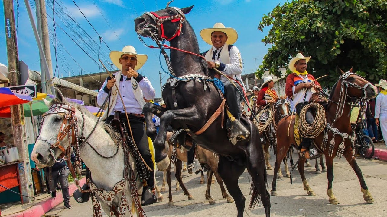 Cabalgata de caballos Daule 2025