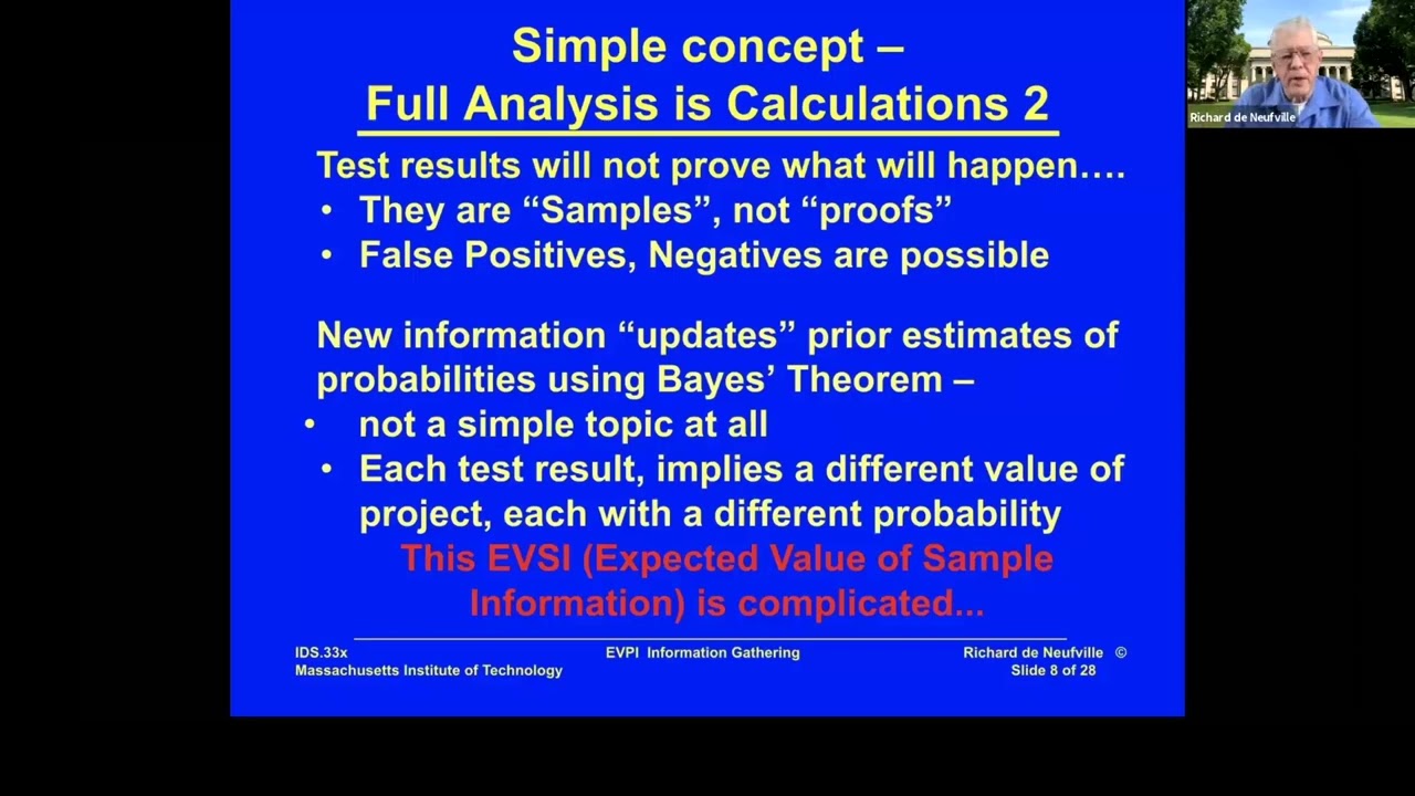 Unit 9: Value of Information, Video 2: Value of Test