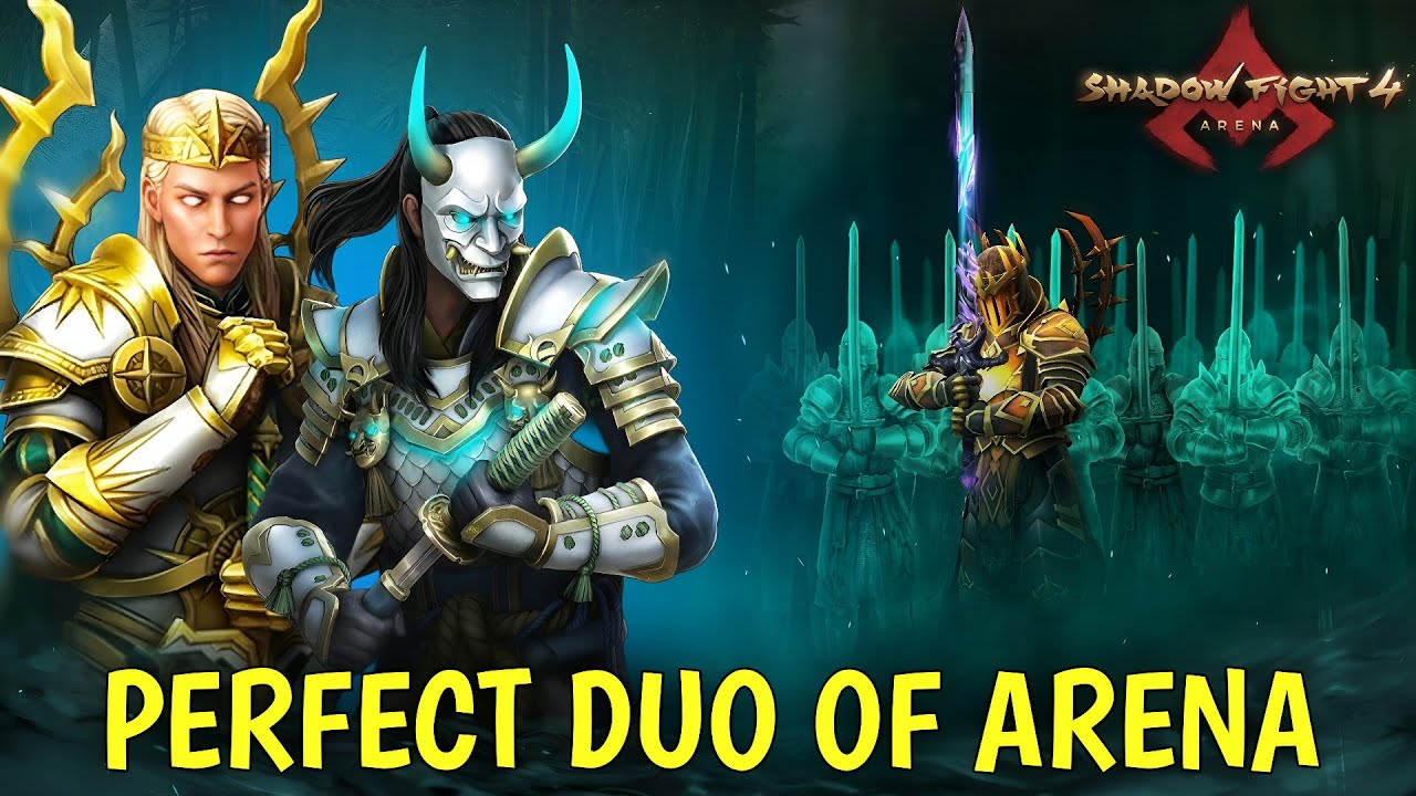 Itu and KOTL Duo in Top Leaderboard 🤝🏻🔥 | Renova Gaming ✨| Shadow Fight 4: Arena