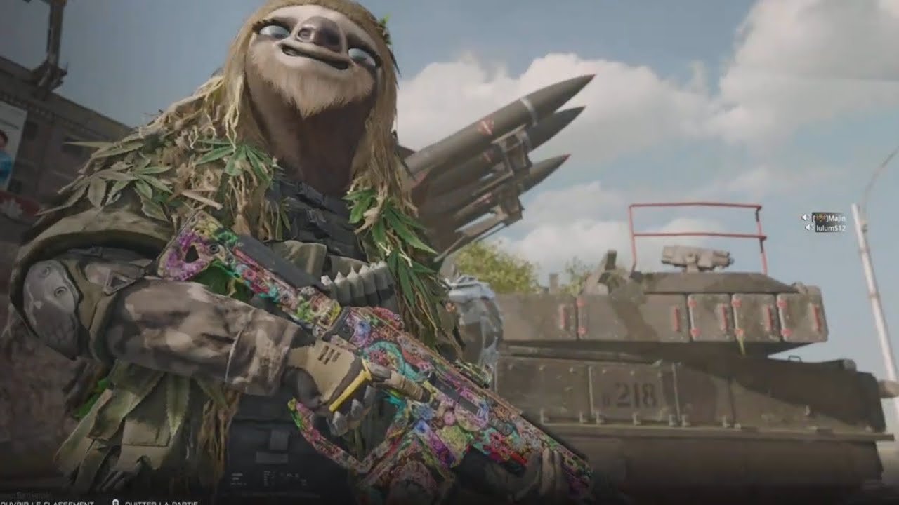 Je donne à LULUM512 ma MXR-17 avec ma classe secrète et fait top 1 sur Warzone