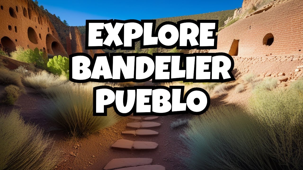 Bandelier National Monument Main Pueblo Loop Trail - New Mexico