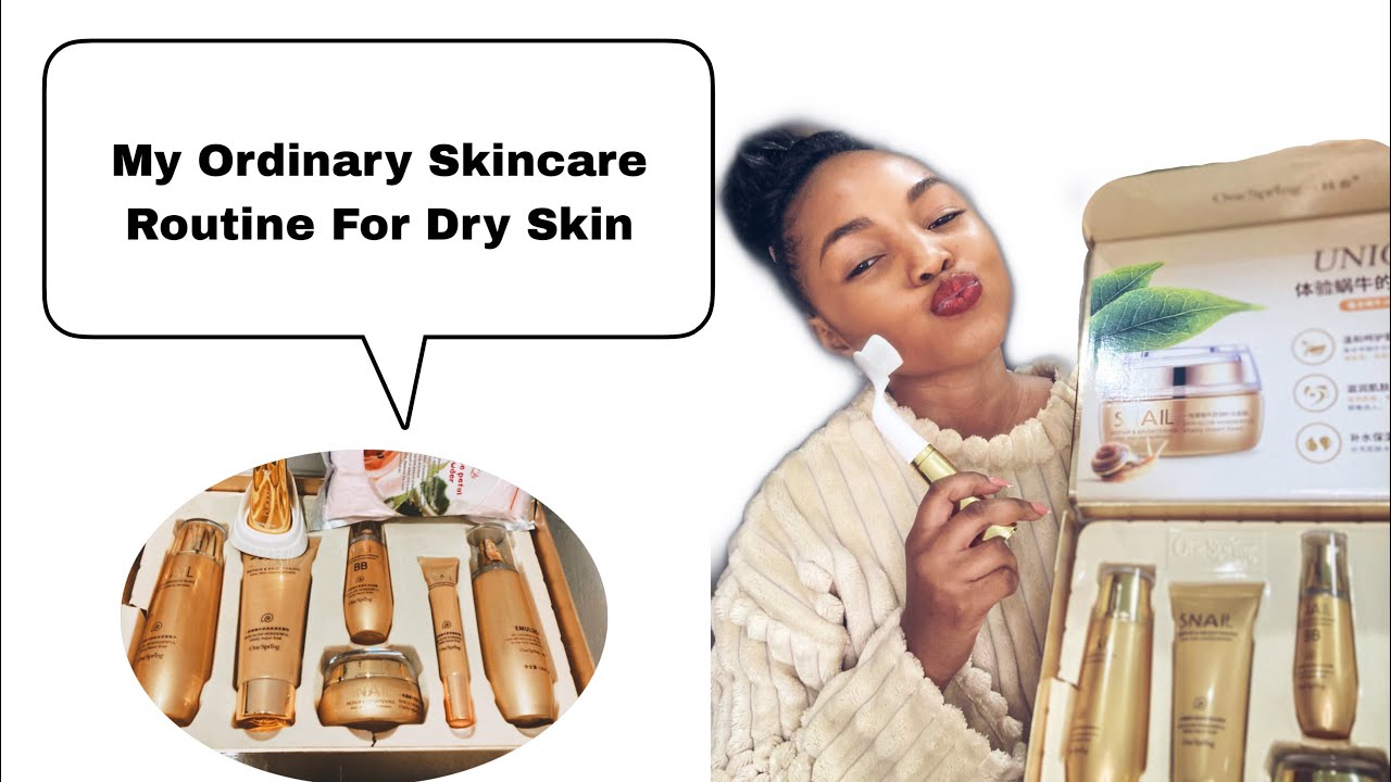 Ordinary Skincare Routine For Dry Skin | Skin care products | I’m Osho