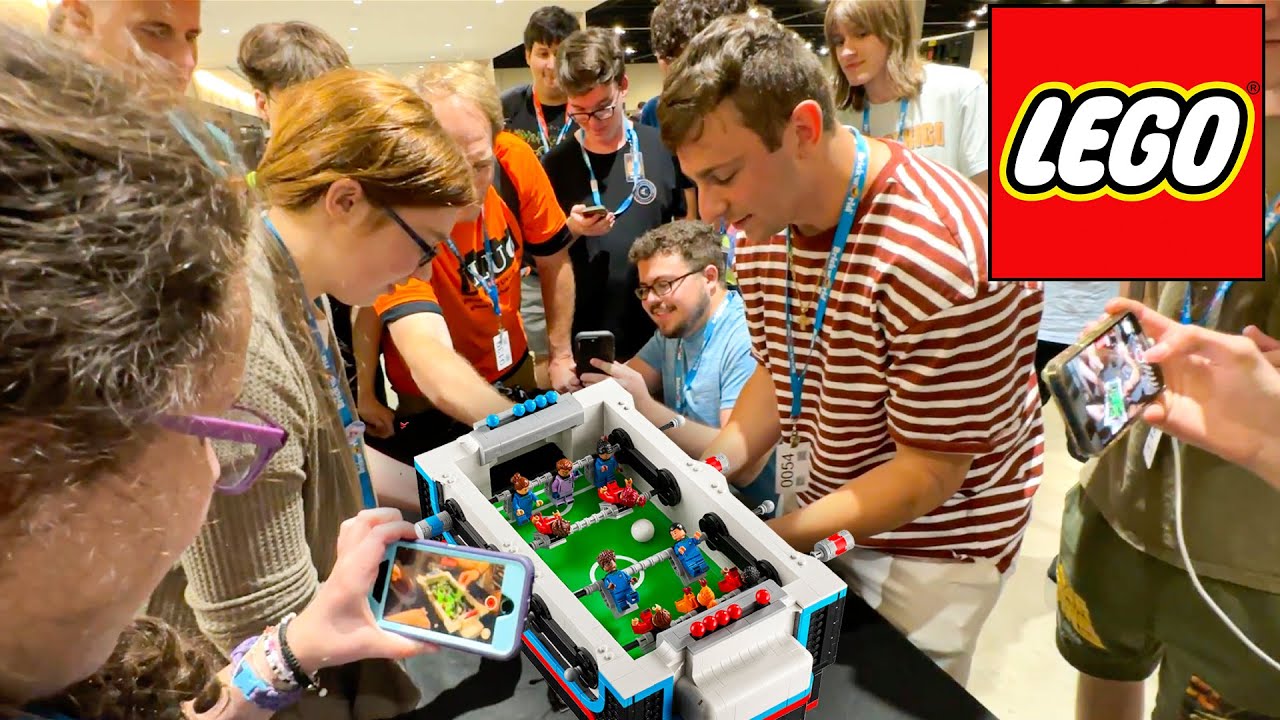 Мы провели ТУРНИР ПО ФУТБОЛУ LEGO? (BRICKWORLD 2023, день 2)