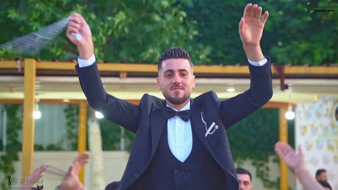 حفل زفاف العريس  محمد مصطفى سمهاني الجزء الأول PART 1 أحيا الحفل الفنان حسن غريب