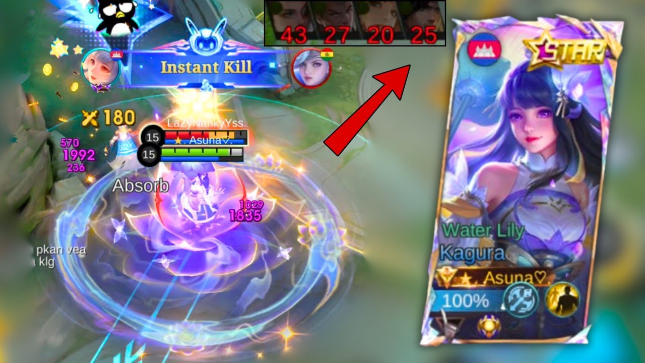 Immortal Rank but I Had to Carry with Kagura 🔥 | Mobile Legends