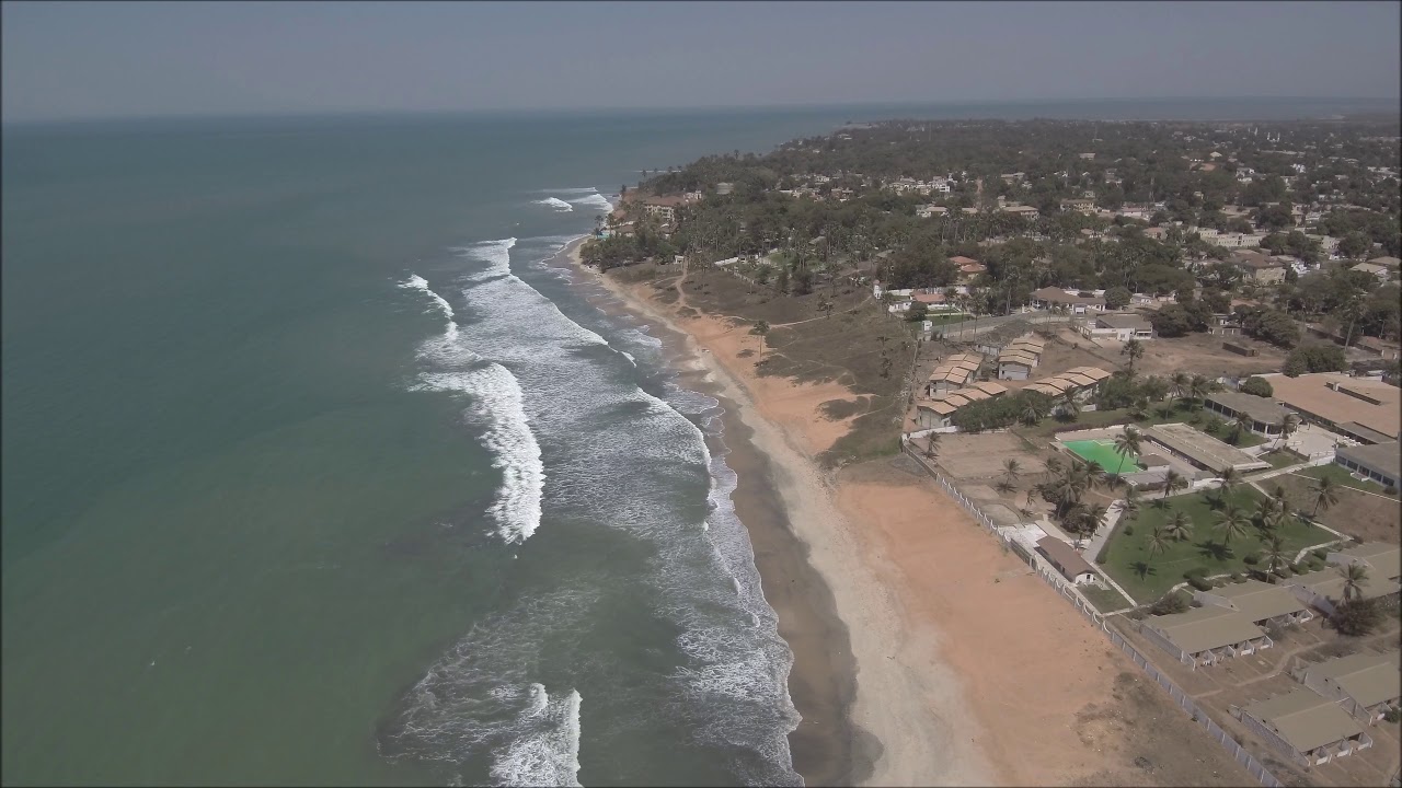 Drone shot 2 Gambia (Kotu)