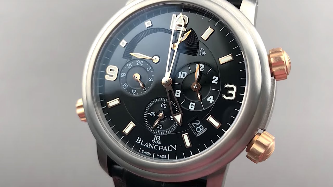 Blancpain Leman Reveil GMT 2041-12A30-64B Blancpain Watch Review