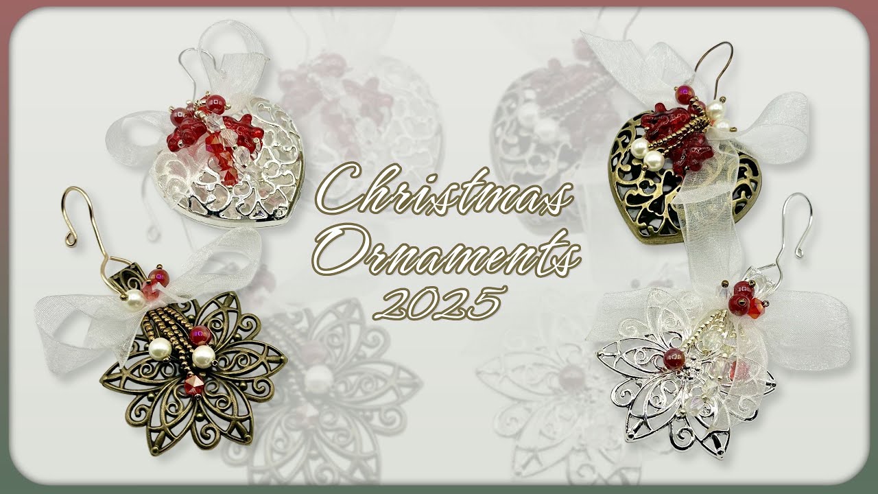 ❄️🎄Простой мастер-класс по изготовлению рождественских украшений! ❄️🎄