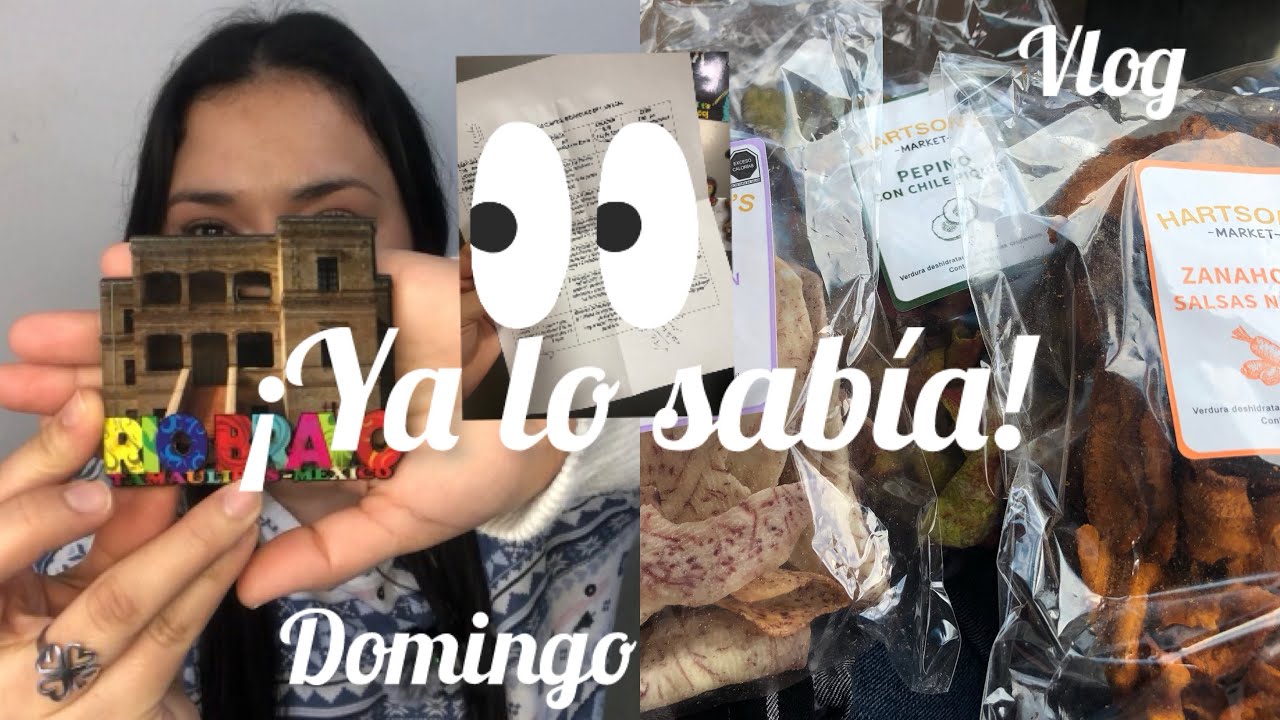 ¡Lo sabía!🫣 probando botana “saludable” y mañana de domingo conmigo 🥕🥒📝 | Perla De León 