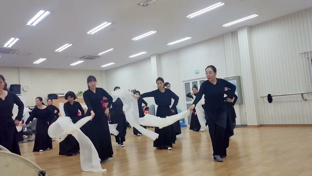 240123/#살풀이춤 특강중(1장단~34장단)#명지대 무용과 #한국무용 전문교육과정