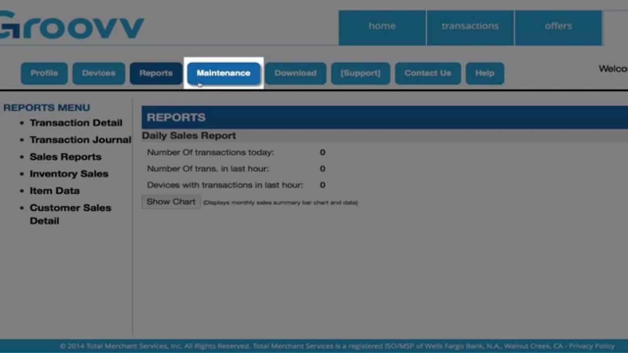 Back Office - System Data Settings
