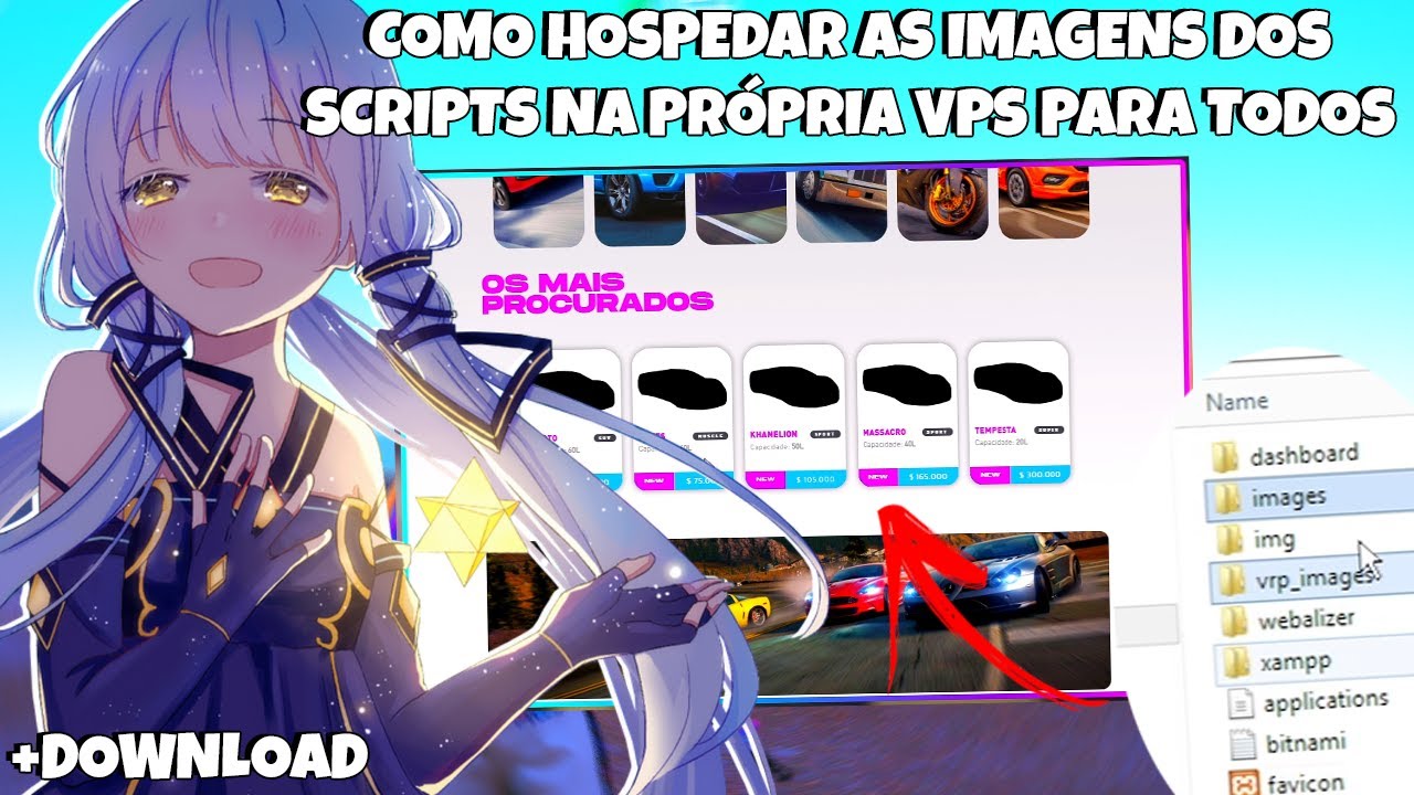 Como hospedar as imagens na VPS e aparecerem para todos no seu servidor FiveM | + Link Download!