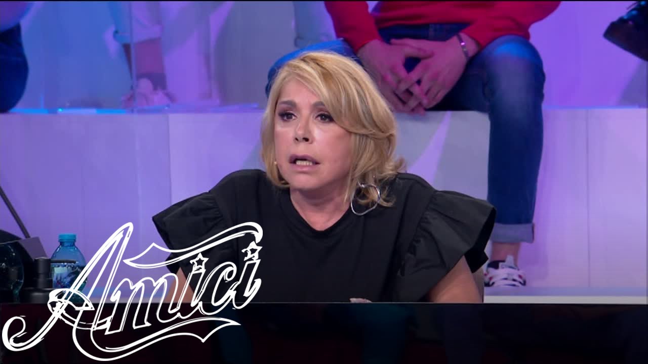Amici 20 - La discussione tra Rudy Zerbi e Anna Pettinelli