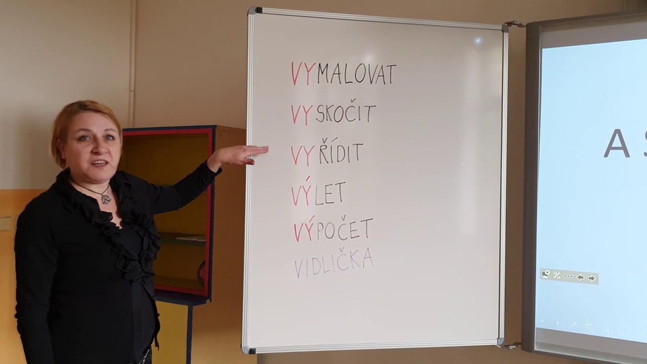 Český jazyk - Vyjmenovaná slova po V