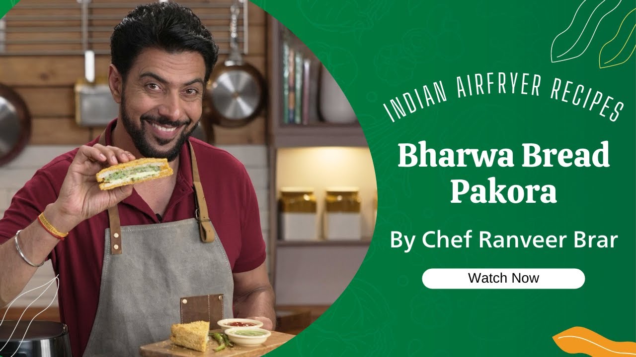 Bharwa Bread Pakoda Recipe | Chef @RanveerBrar | ब्रेड पकोड़ा बनाने की विधि